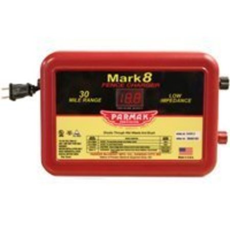 PARMAK Parmak MARK 8/7 Electric Fence Charger, 110/120 V, 1.1 to 4.9 J MARK 8/7